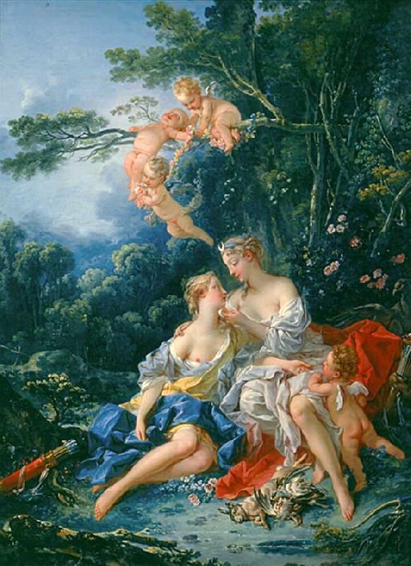 Francois Boucher Jupiter and Kallisto